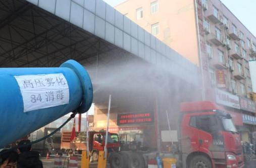 河南省鄭州萬邦國際物流城 全力保障市民菜籃子